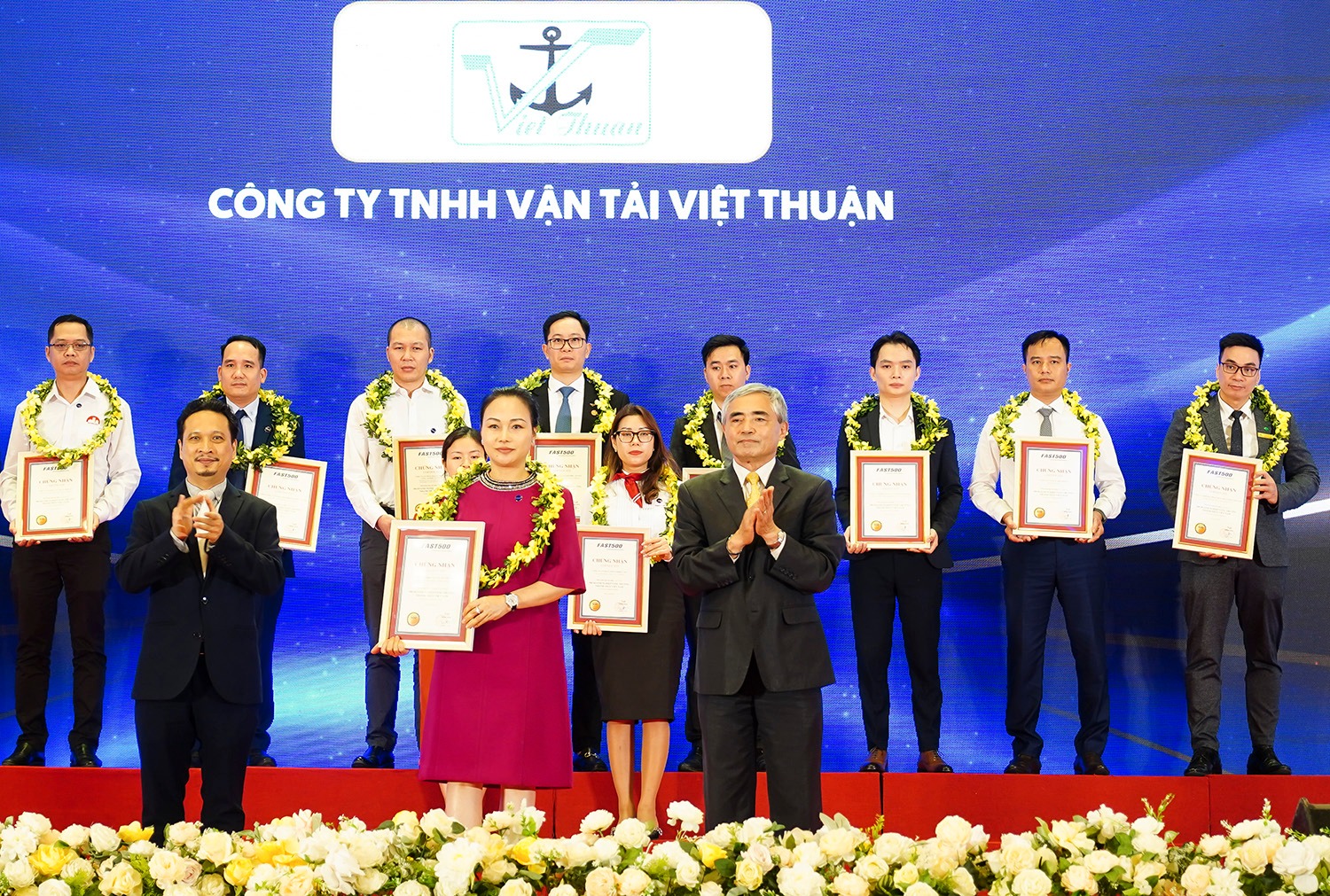 Phó Giám đốc Nguyễn Thị Nga - Đại diện Việt Thuận Group tại Lễ Công bố